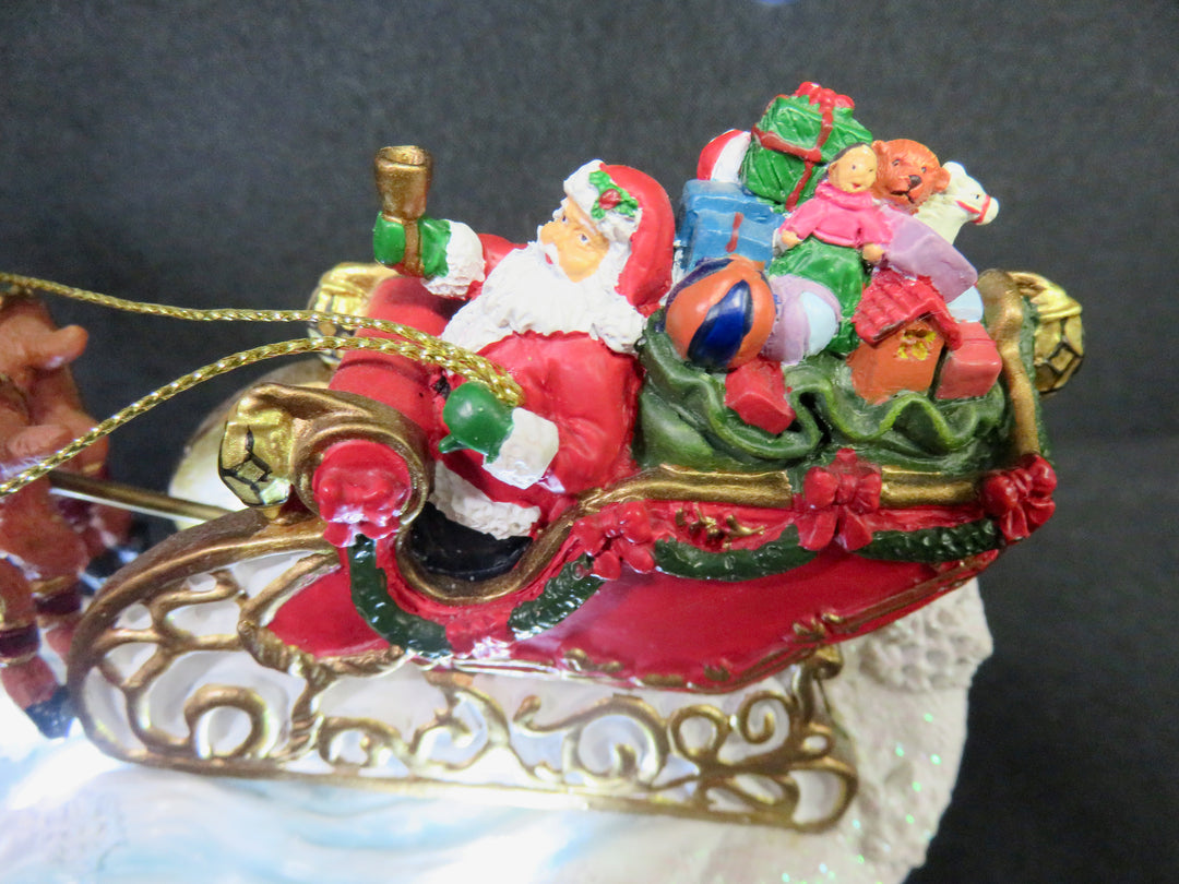 Musical Santa Figurine