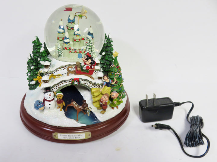 Disney Christmas Animated Snow Globe