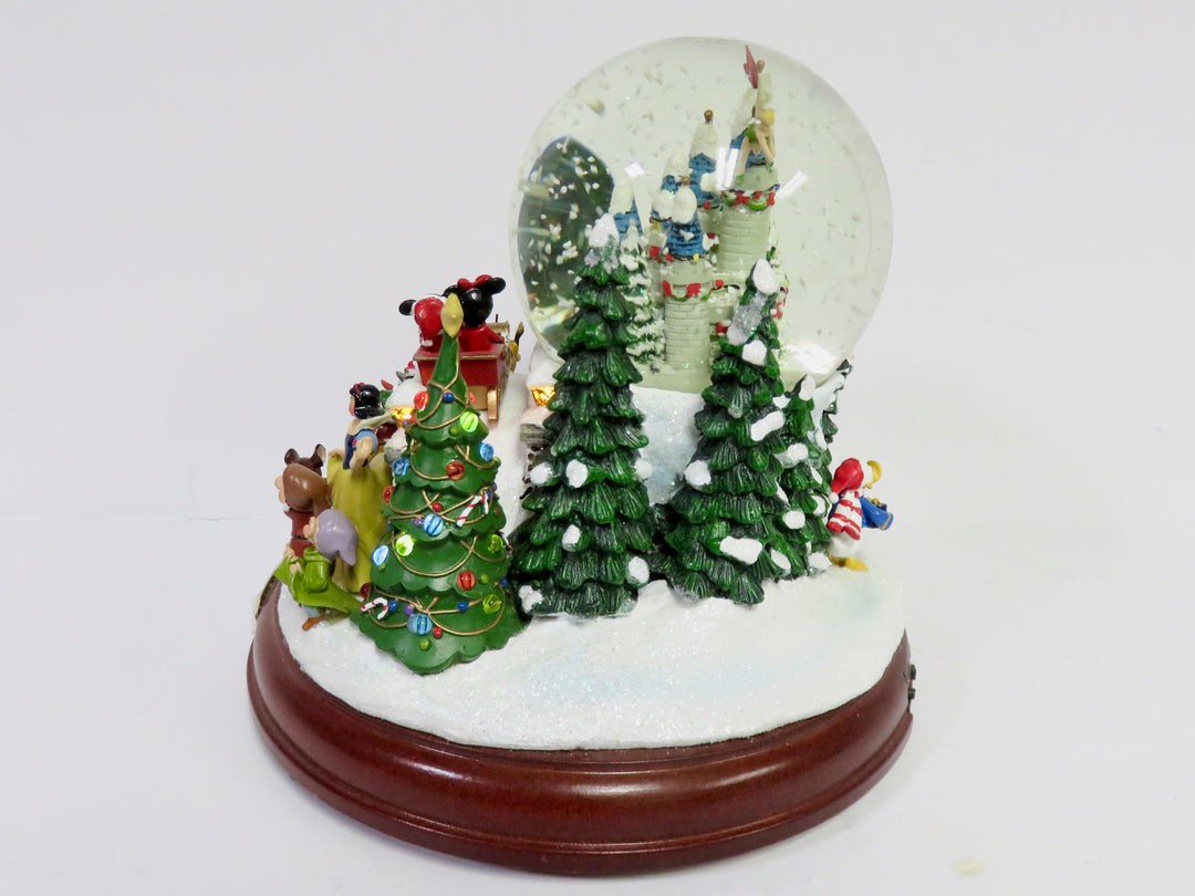 Disney Christmas Animated Snow Globe