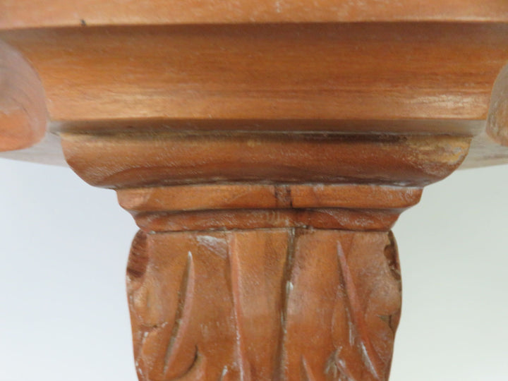 Carved Pine Corbel Shelf - Clearance