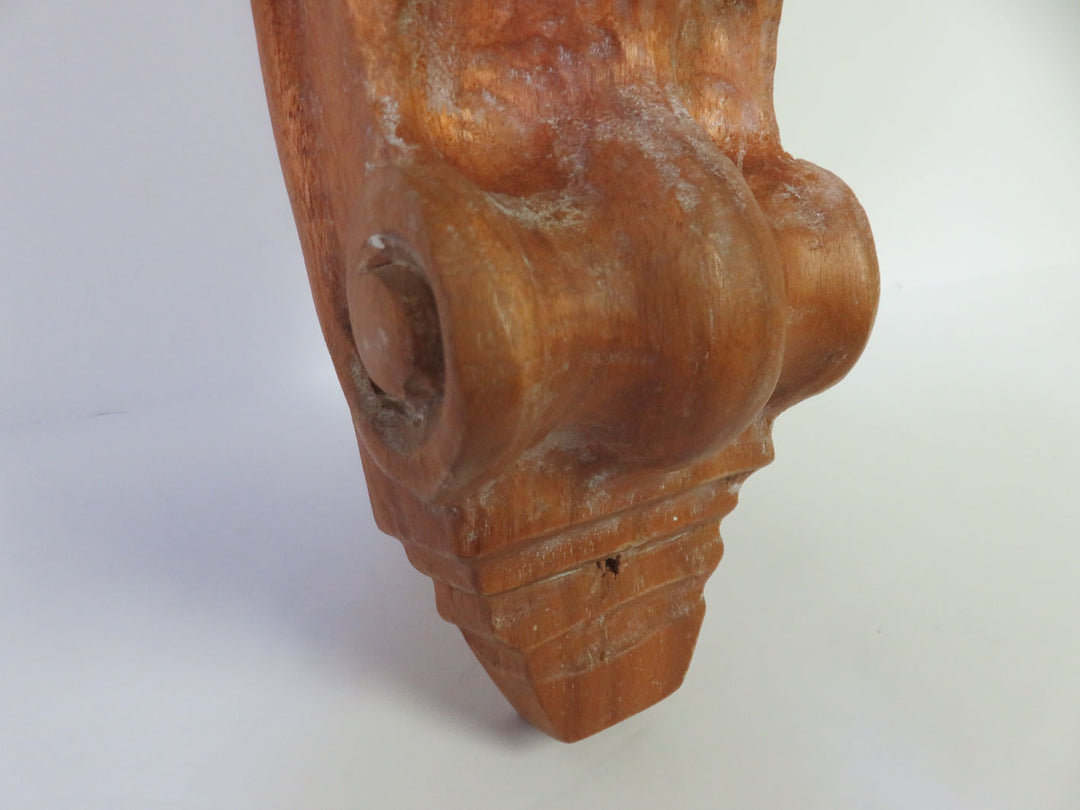 Carved Pine Corbel Shelf - Clearance