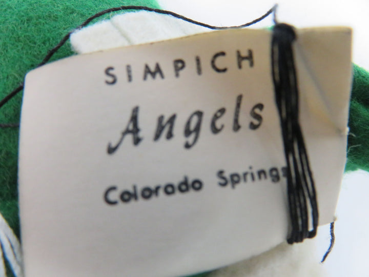 Simpich Christmas Angel Ornament