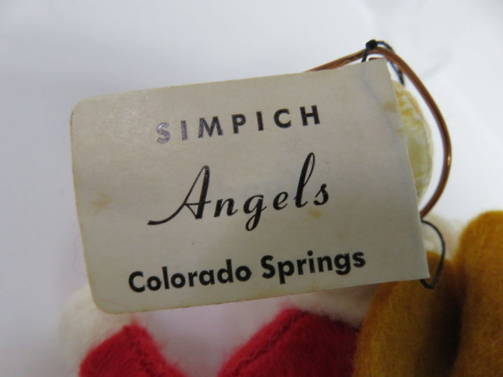 Simpich Christmas Angel Ornament