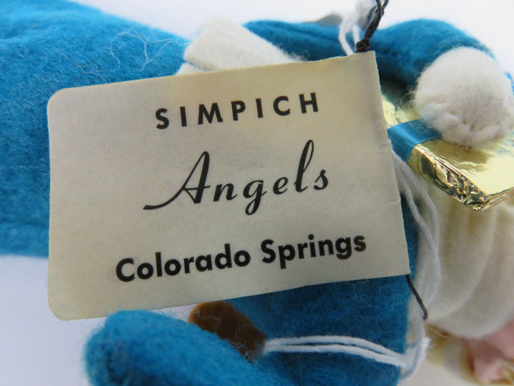 Simpich Christmas Angel Ornament