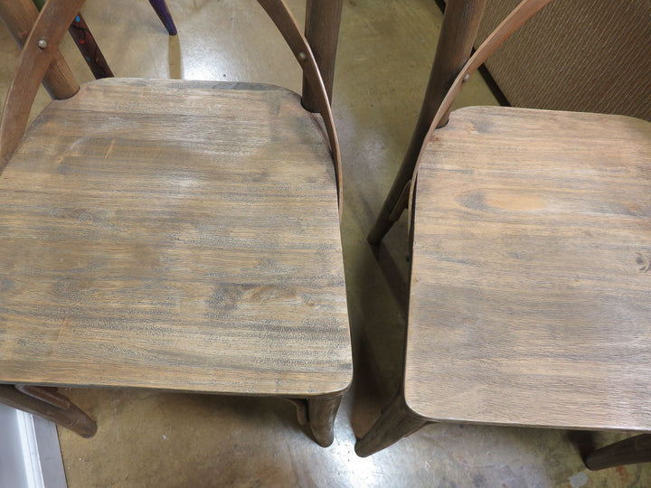 World Market Wood Chairs