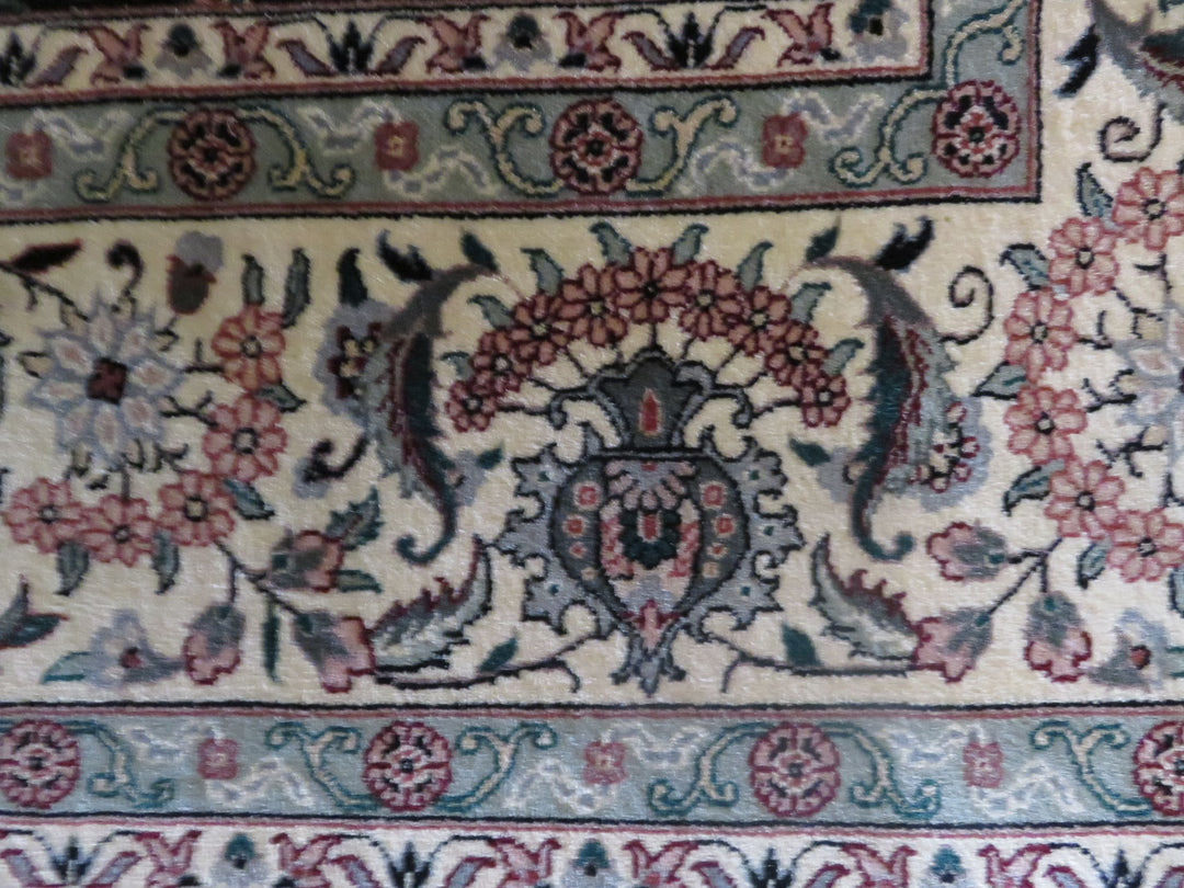 Oriental Area Rug with Fringe