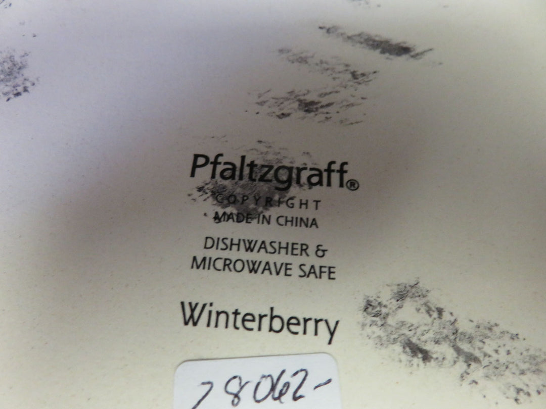 Pfaltzgraff Winterberry Pie Plate - Clearance