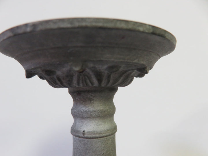 Matte Metal Candlesticks