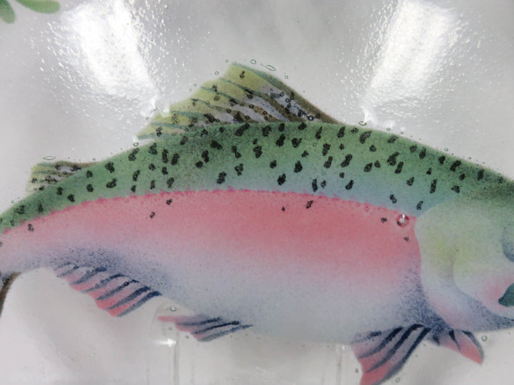 Fireglass Fused Fish Platter