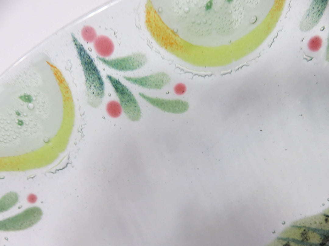Fireglass Fused Fish Platter
