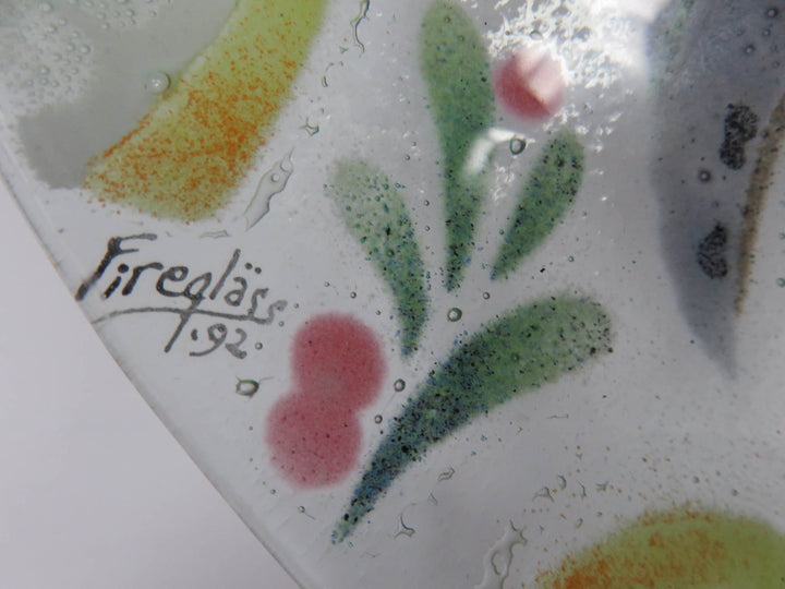 Fireglass Fused Fish Platter