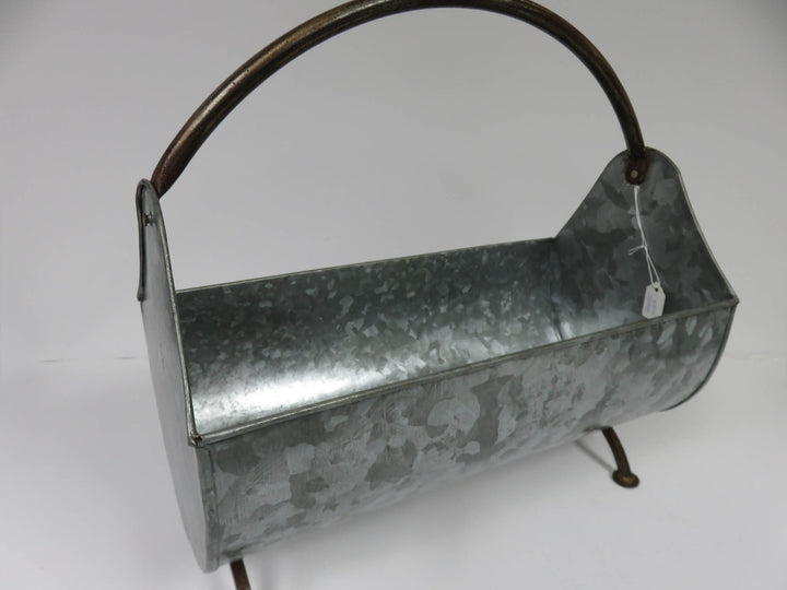 Farmhouse-Style Handled Trough Planter