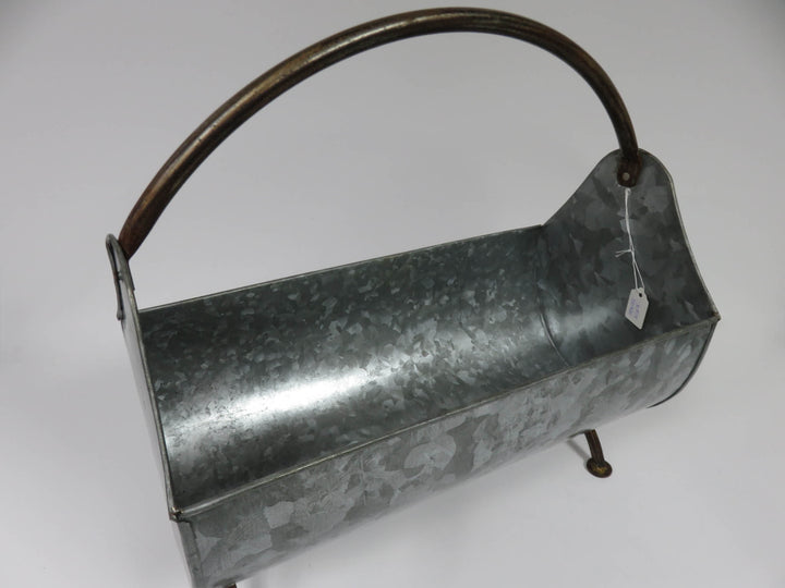 Farmhouse-Style Handled Trough Planter