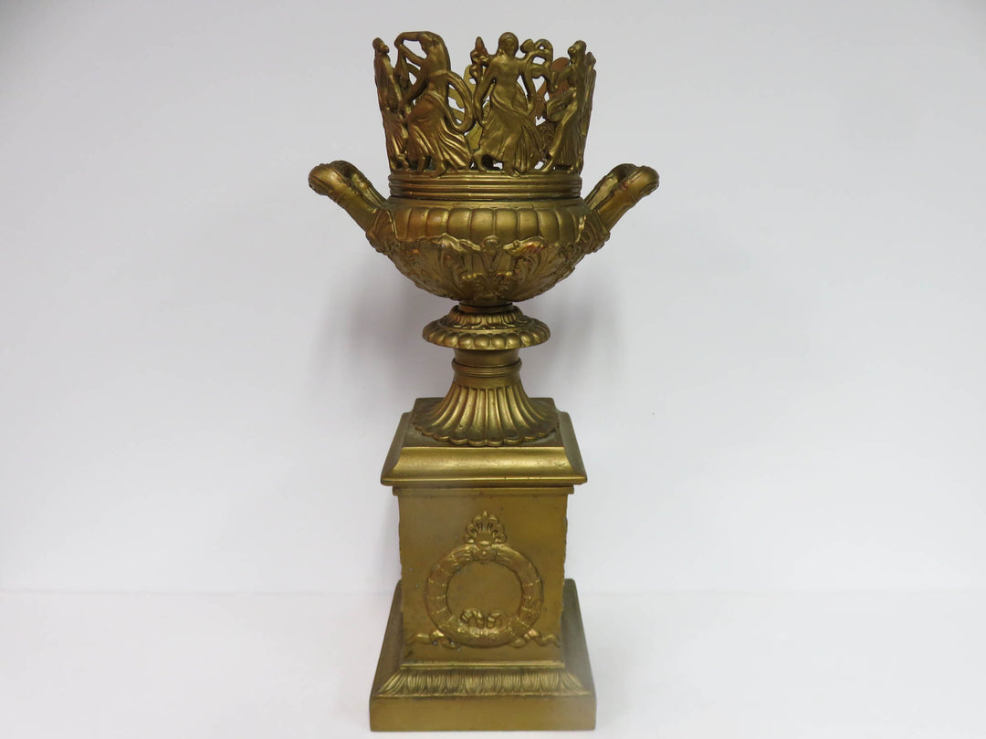 Gilt Bronze Finished Urn