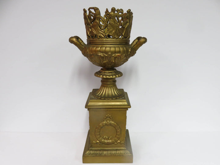 Gilt Bronze Finished Urn