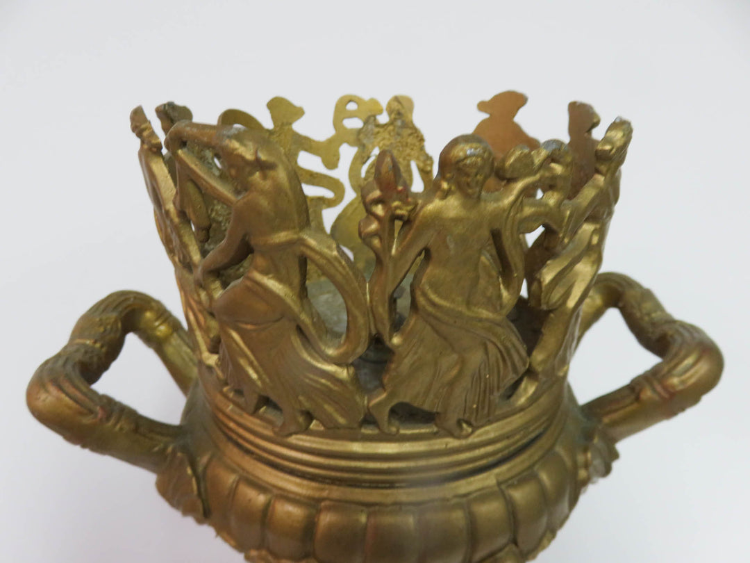 Gilt Bronze Finished Urn