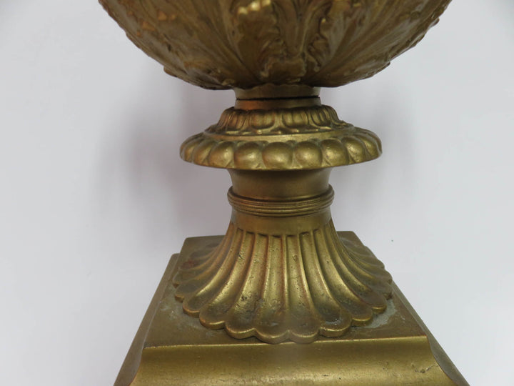 Gilt Bronze Finished Urn