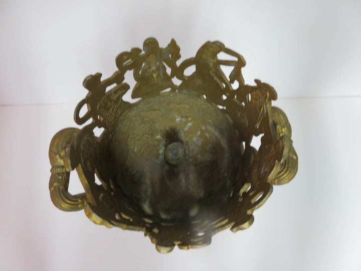 Gilt Bronze Finished Urn