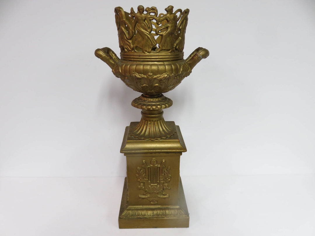Gilt Bronze Finished Urn