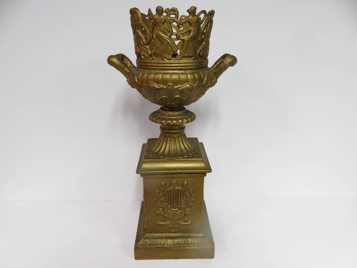 Gilt Bronze Finished Urn