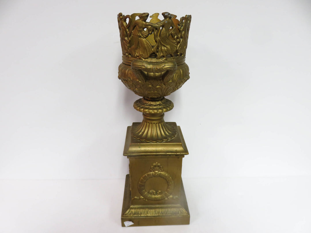 Gilt Bronze Finished Urn