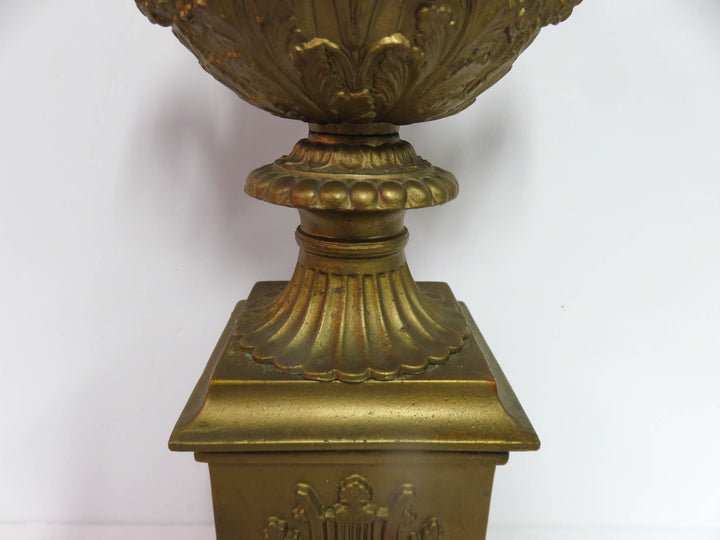 Gilt Bronze Finished Urn