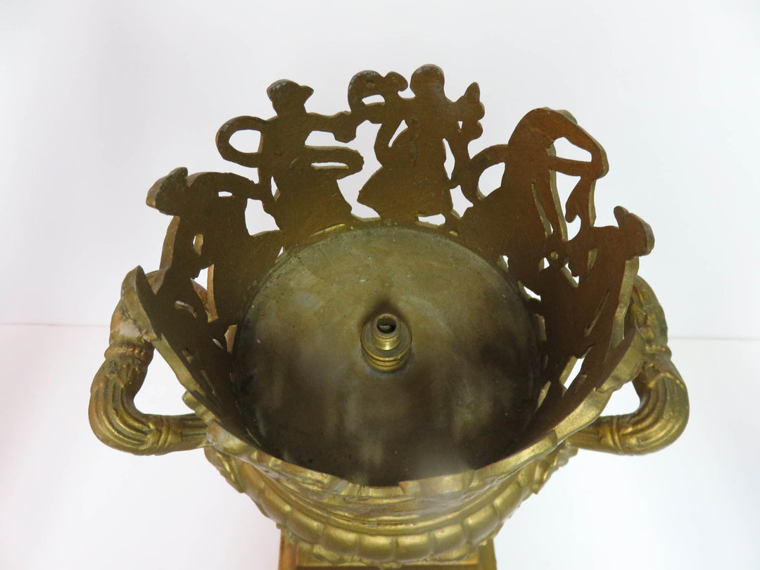 Gilt Bronze Finished Urn
