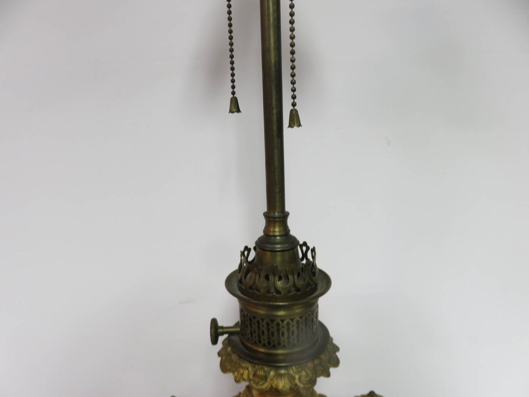 Antique Imari Porcelain Table Lamp