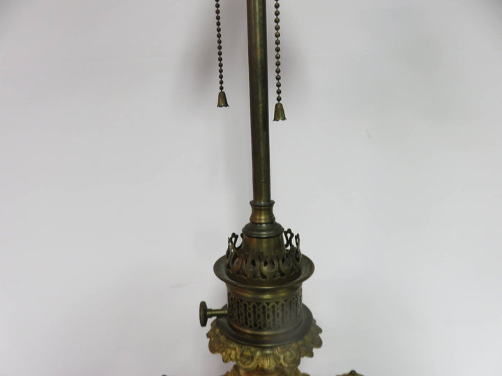 Antique Imari Porcelain Table Lamp