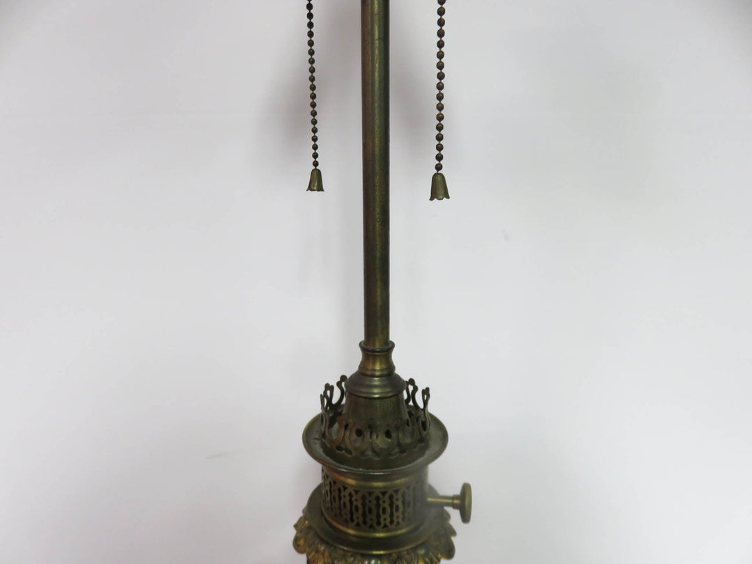 Antique Imari Porcelain Table Lamp