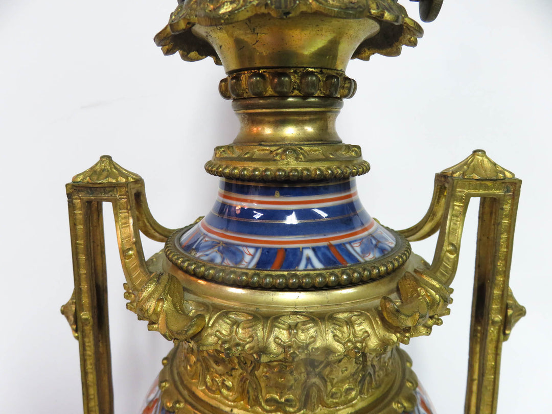 Antique Imari Porcelain Table Lamp