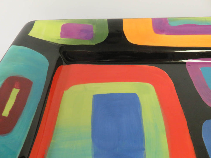 Multi-Colored Platter