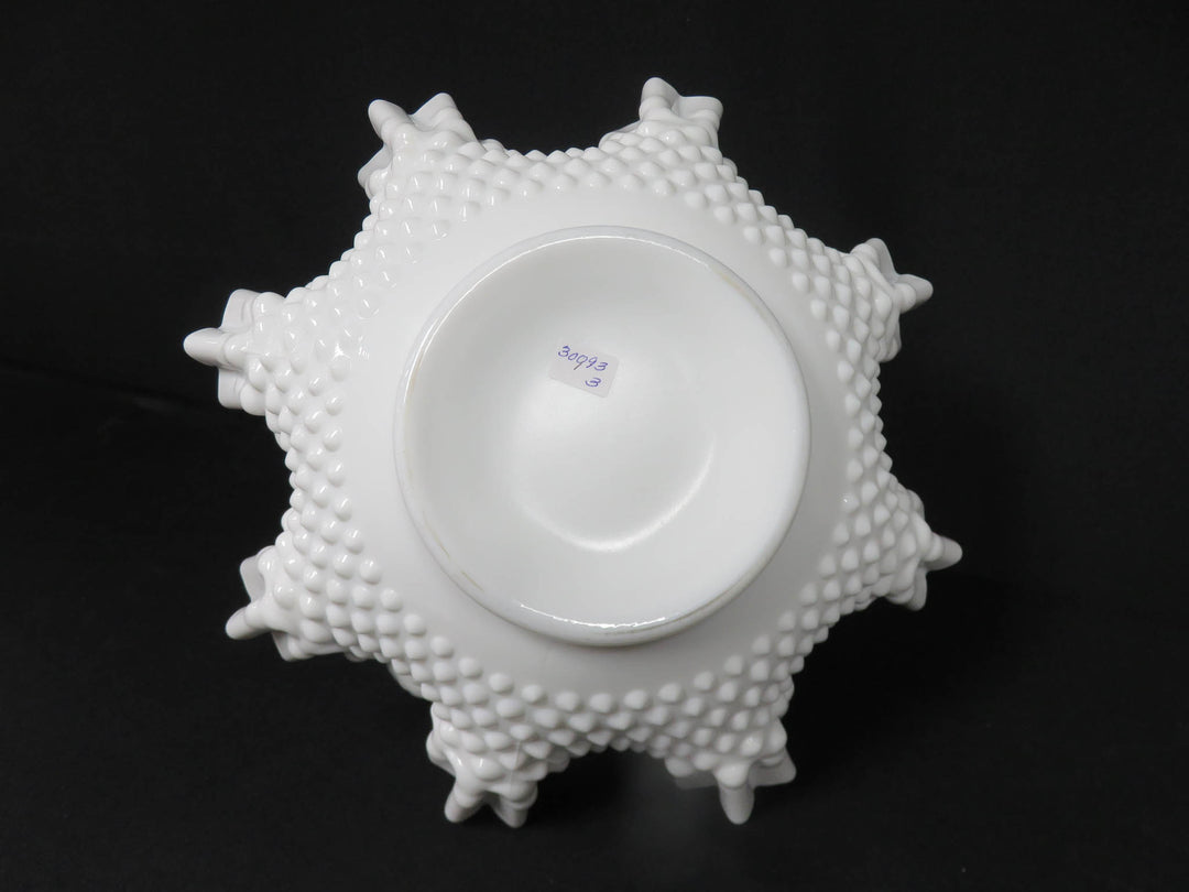 Milk Glass Basket