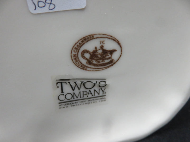 Two's Company Candy Dish