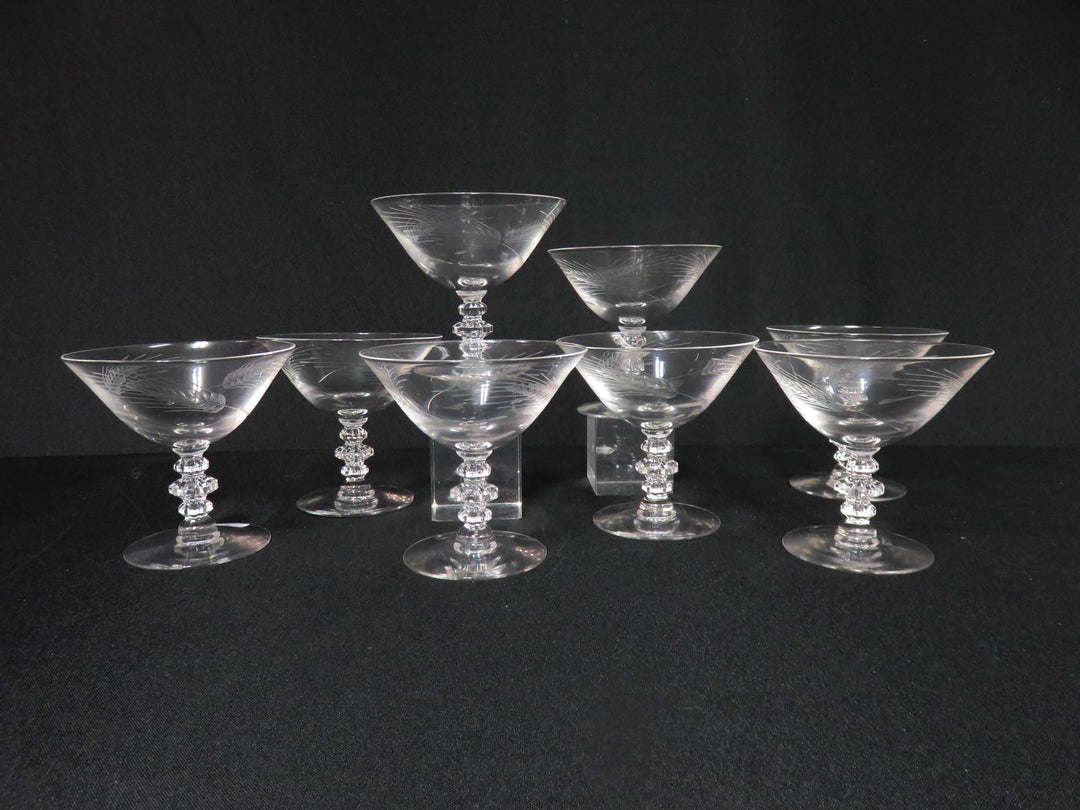 Tiffin Champagne Coupes