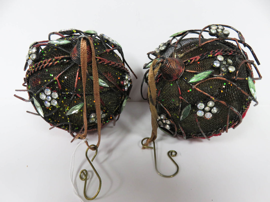 Wired Wrapped Ornaments