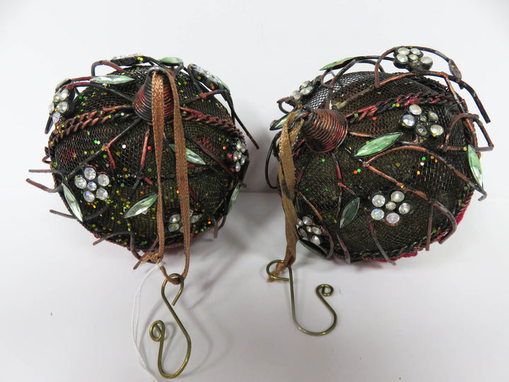 Wired Wrapped Ornaments
