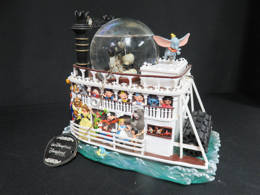 Disney Riverboat Musical Snow Globe