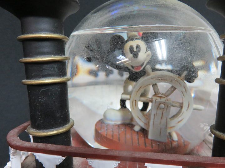 Disney Riverboat Musical Snow Globe