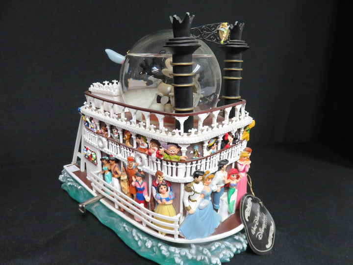 Disney Riverboat Musical Snow Globe
