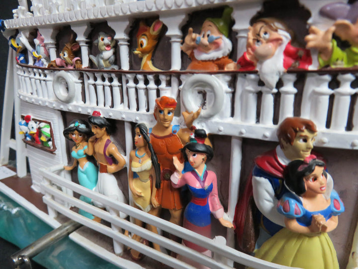 Disney Riverboat Musical Snow Globe
