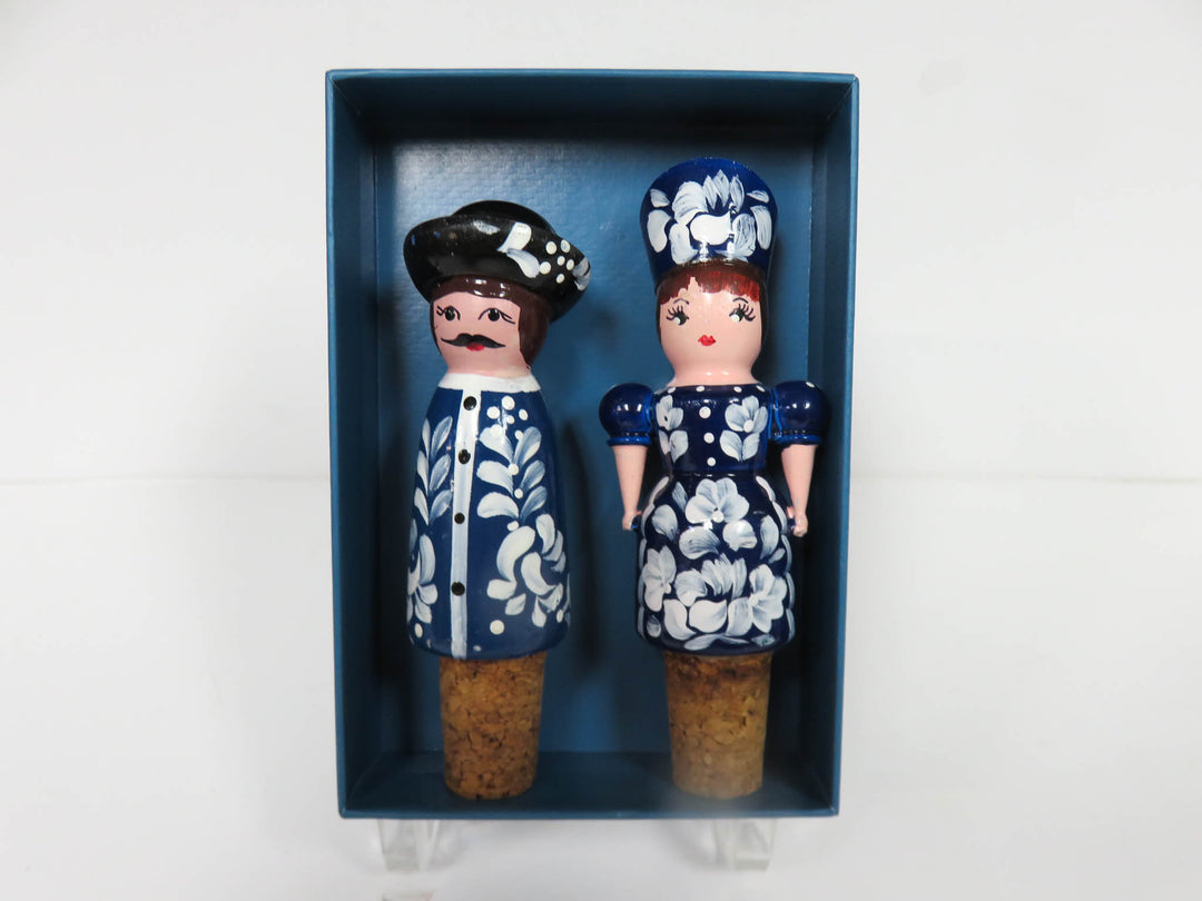 Folk Art Wine Stoppers