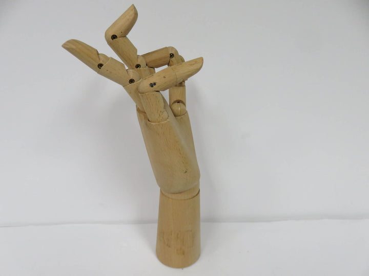 Articulated Wood Hand Model