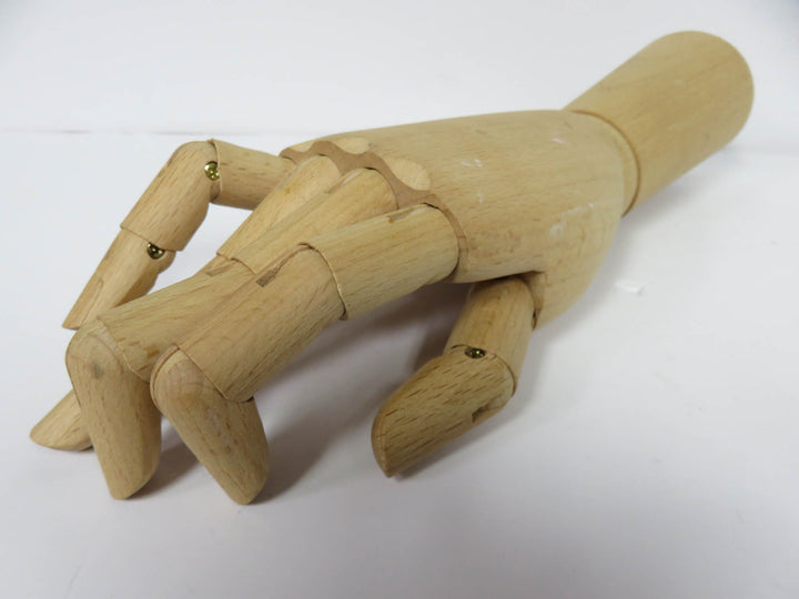 Articulated Wood Hand Model