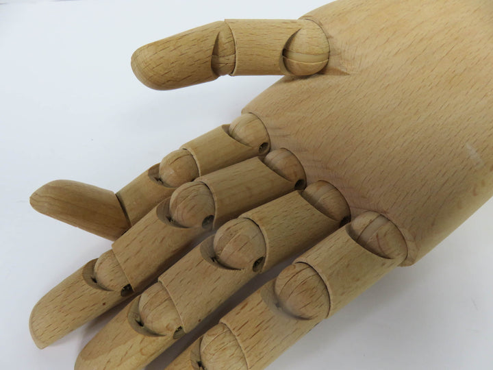 Articulated Wood Hand Model
