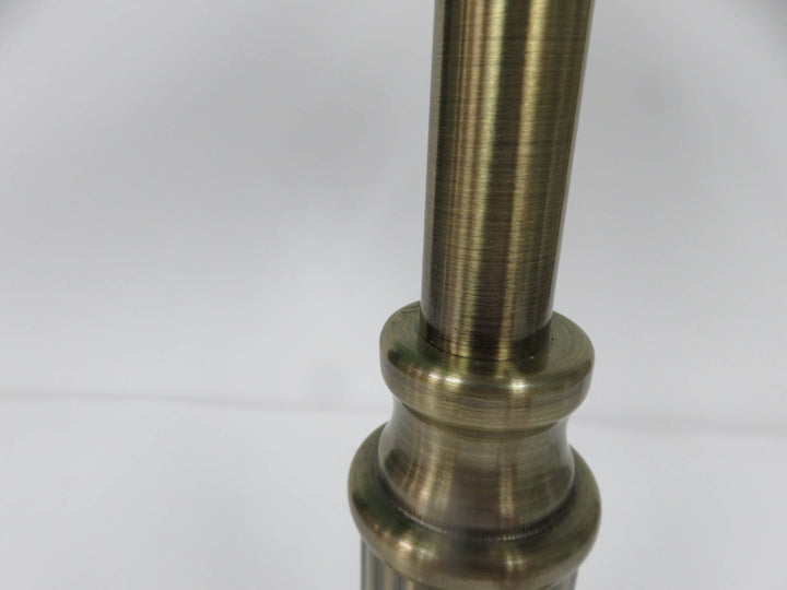 Green Glass  Bankers Lamp