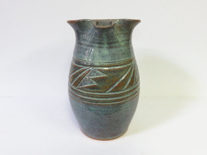 Hand-Made Pottery Pitcher