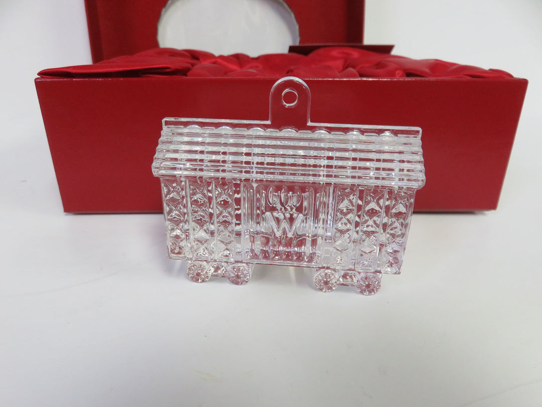 Waterford Box Car Ornament