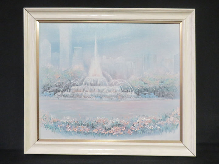 Buckingham Fountain Canvas Print