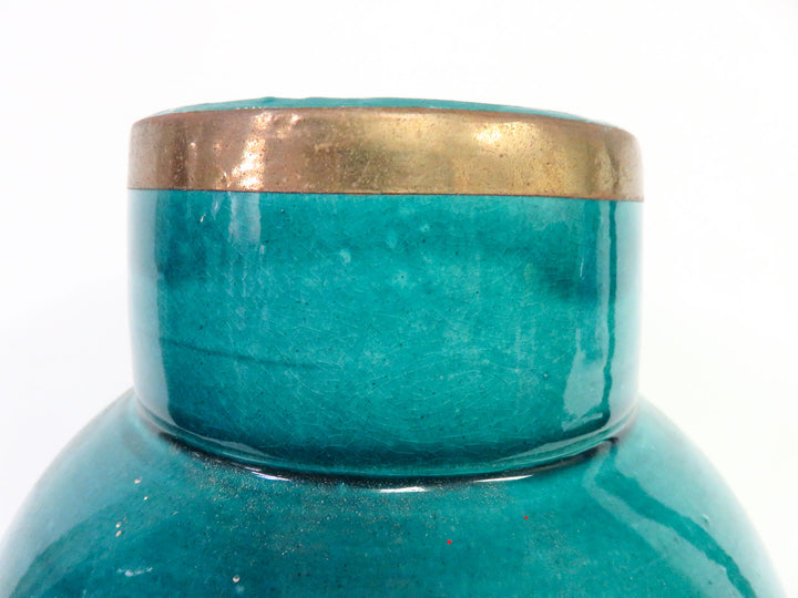 Moroccan Turquoise Vase